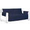 Cover Bonanza Indoor Sofa Slipcover, Navy/Tan, 68"Wx21"Dx25"H 51-009-015501-EC - alternate 1